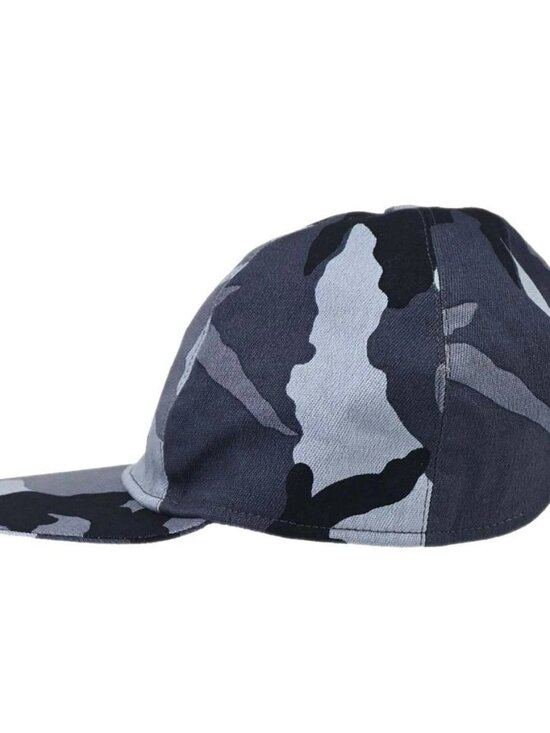 Christian Dior Blue Camouflage Cap Hat #56 CPX04703 Small Good main image 11